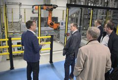 Indvielsen af Dansk Retursystems nye fabrik i Fredericia. Foto krediteres til fotograf Ty Strange