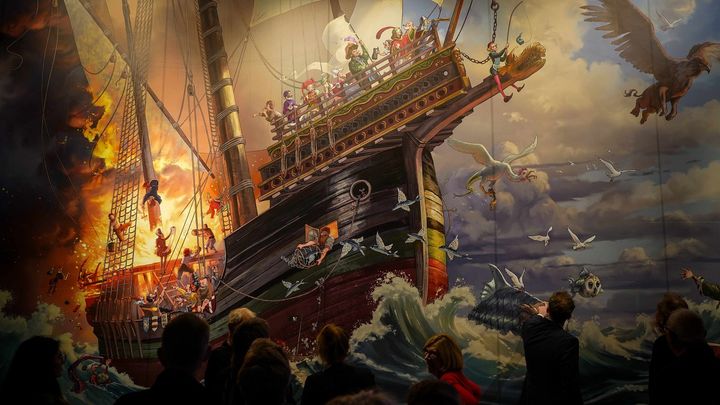 (Foto Ida Johannsen/tegning Emil Landgreen) Havets hemmeligheder er temaet for vinterferien på M/S Museet for Søfart. Oplev særudstillingen "Østersøens gåder - ekko fra dybet", tag børnene med på opgavejagt og få denne flotte fantasytegning med hjem.