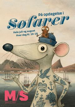 I udstillingen "Søfarer - 400 års danmarkshistorie" er der små kighuller i børnehøjde. Her kan børnene følge  kan børnefamilierne følge i skibsrotternes og kakerlakkernes fodspor  og se, udstillingen fra deres perspektiv.  Få museet gratis opgavehæfte og gå på jagt efter de rigtige svar.