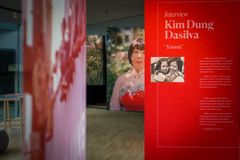 Fra udstillingen SOS - Reddet på åbent hav. M/S Museet for Søfart