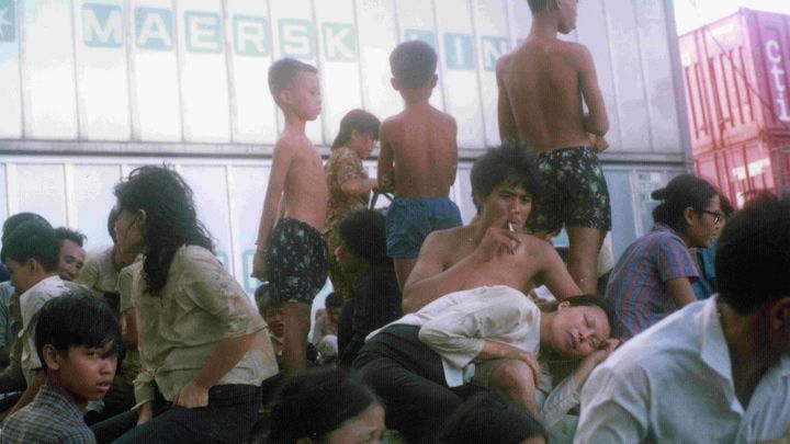 (Arkivfoto, Mærsk) Torsdag d. 23. oktober fortæller forfatterne bag bogen "Reddet på åbent hav" om CLARA MÆRSK redningen - en dansk heltedåd i Vietnamkrigens sidste timer.