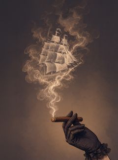 'Enkernes magt' - ny særudstilling om kvinder i dansk søfartshistorie på M/S Museet for Søfart. (Højformat)