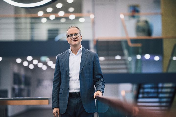 Stig Westergaard, bankdirektør i AL Sydbank