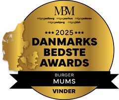 MUMS i Aalborg kåret som “Danmarks Bedste Burger 2025”