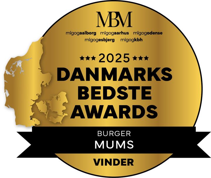 MUMS i Aalborg kåret som “Danmarks Bedste Burger 2025”
