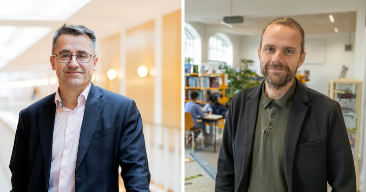 Billede af rådmand Thomas Medom og Metin Lindved Aydin