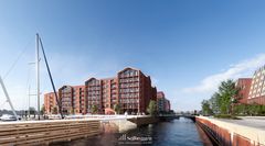 Visualisering af Enghave Brygge