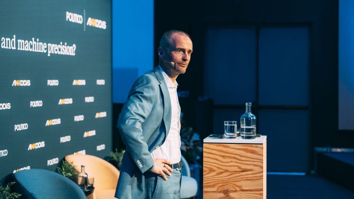 European Innovation & Tech Summit. Opening speech by Jo Debecker, President & CEO of Akkodis. Source: Akkodis.