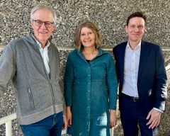 Værterne Michael H. Nielsen og Flemming Kehr med Katja Viltoft som gæst i GRØN DEADLINE.