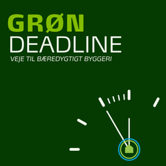 Logo GRØN DEADLINE - Veje til bæredygtigt byggeri