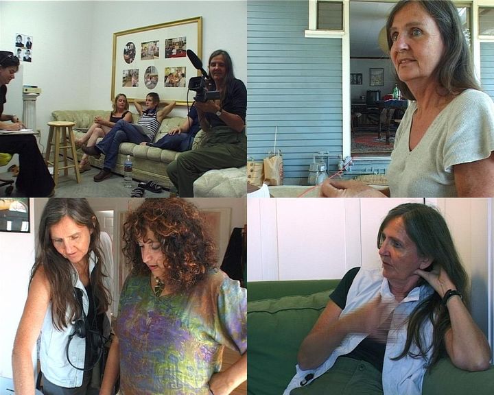 Stillbilleder fra filmen om Kirsten Dufours arbejde.