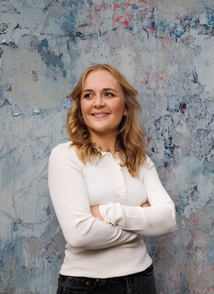 Billedet forestiller Karoline Lindgaard, der er gruppeforperson for Alternativet i Københavns Borgerrepræsentation