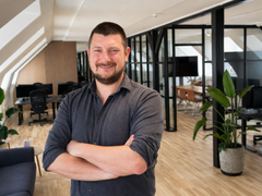 Hans-Kristian Bjerregaard, administrerende direktør i Clerk.io