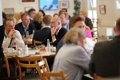 Deltagere ved Demokrativærnets etableringskredsmøde
