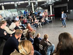 Pitchtræning i forbindelse med Case Competition