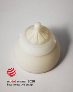 Caramma Support Bottle with RedDot, best of the best logo