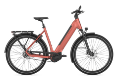 Gazelle Ultima C5's affjedring i både forgaffel og sadelpind giver cyklisten en behagelig tur - uanset terrænet. Den er en af fire Gazelle-elcykler, der er kåret som Bedst i Test af TÆNK.