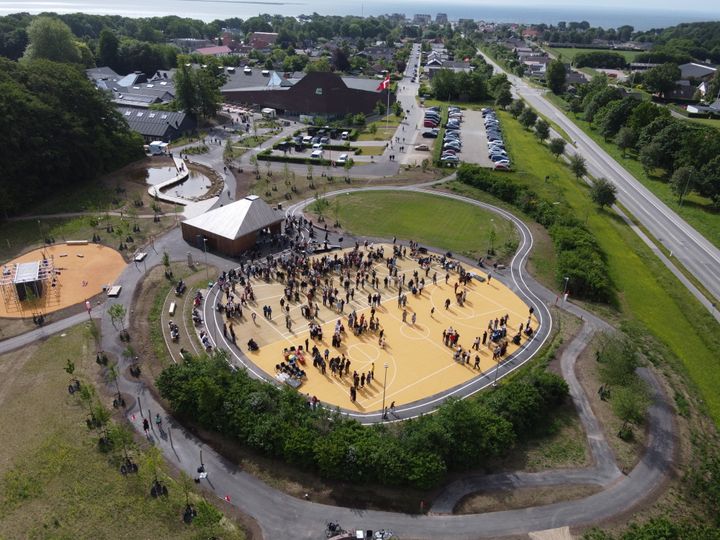 Indvielse af Egmont Bevægelsespark