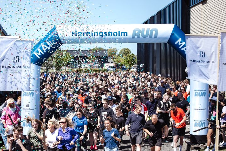 Sådan så det ud ved sidste års udgave af Herningsholm Run.