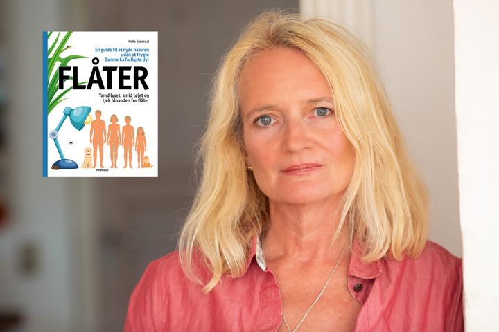 Helle Sydendal har skrevet den nye bog, FLÅTER, som skal guide danskerne til at færdes i naturen uden at få flåtbid.