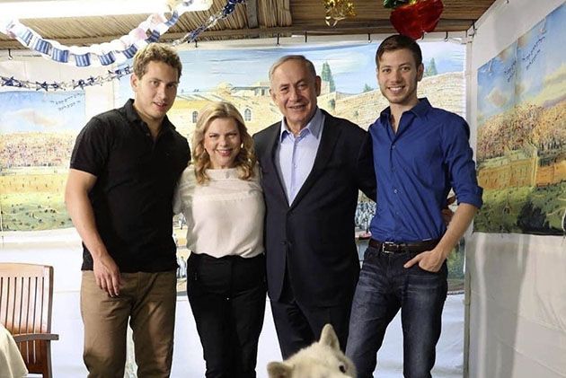 Avner, Sara, Benjamin and Yair Netanyahu