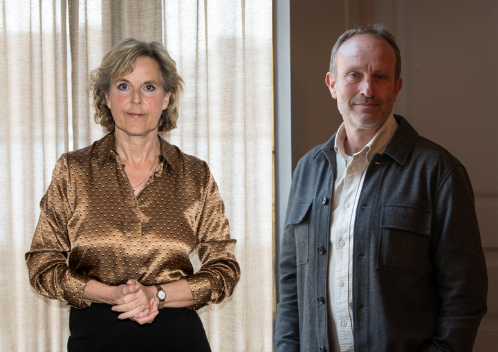 Connie Hedegaard (TV) og Martin Lidegaard (TH).