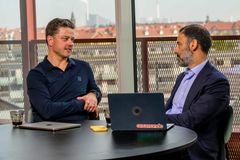 Pitcured left to right: Image of Rasmus Jensen, CEO, Onomondo; Ralph Choufani, Co-Founder & Partner, Aspirity Partners.