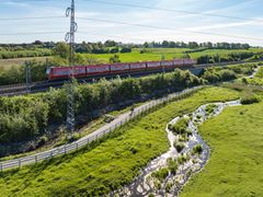 Supercykelstien Frederikssundruten der løber langs S-tognettet og forbinder Frederikssund og København.