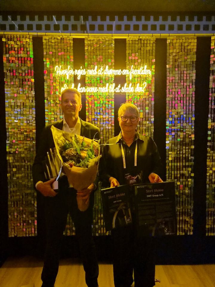 Thomas Knudsen og Jytte Jyrkinewsky fra OMT