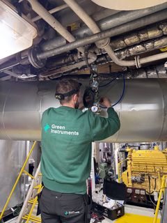 Installation af sensorer