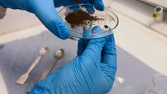 Det er de magnetiske egenskabet i regoligt, som skal udnyttes.