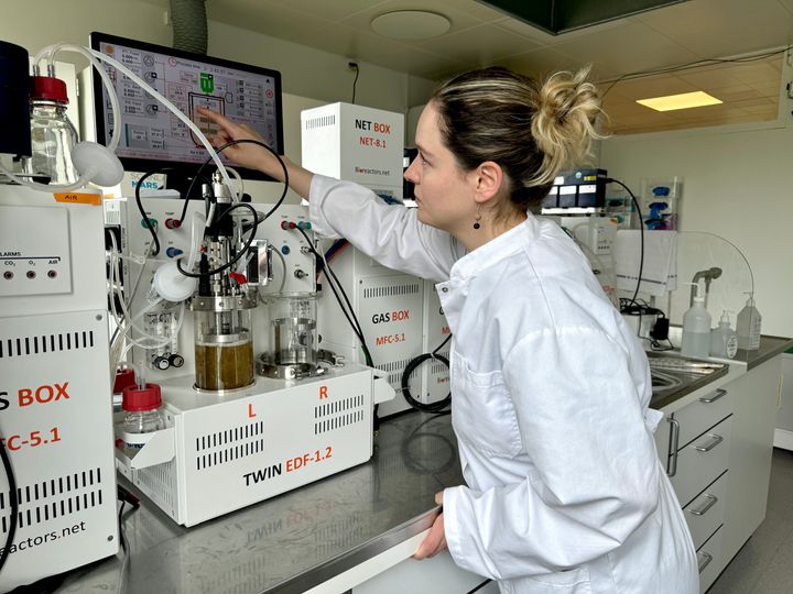 — Når man dyrker mikroorganismer på genanvendt CO2, er oprensningen helt afgørende, fordi det er det sidste, vigtige trin, der gør, at et nyt mikrobisk råprodukt overhovedet kan ende som en sikker fødevare, siger Jolanda ter Horst, seniorspecialist hos Teknologisk Institut.