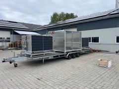 Sammenfoldet er hele anlægget så kompakt, at det kan køres derhen, hvor behovet er størst.