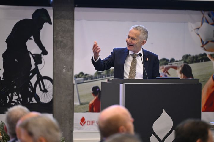 Hans Natorp er også formand for DIF i de næste to år. Foto: Lars Møller