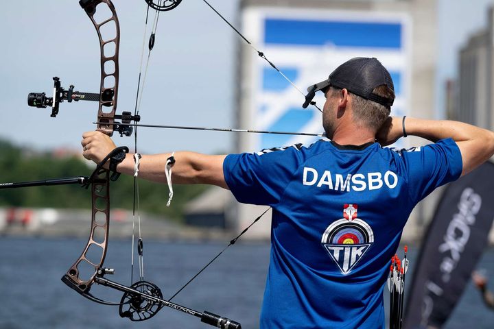 Bueskytten Martin Damsbo fra TIK Taastrup er klar til DIF DM-ugen.
