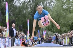Ida Beiter Bomme, Sparta vinder DM i længdespring.