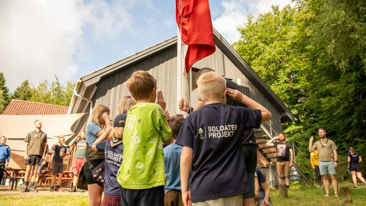 DIF Soldaterprojekts sommercamp for skadede veteraner og familier