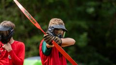 Combat archery til DIF Soldaterprojekts sommercamp