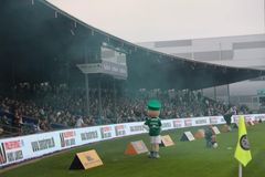 De unge i Startblokken møder hver uge på Næstved Stadion.