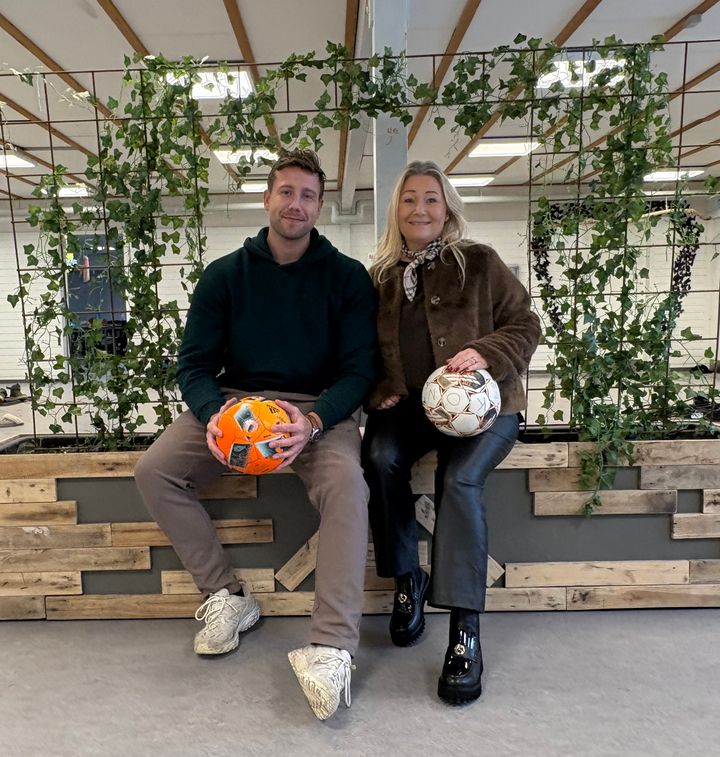 Mette Kongsdal Sørensen og Jonas Egholm Nielsen fra Munkekærskolen i Solrød Kommune er blandt årets finalister.