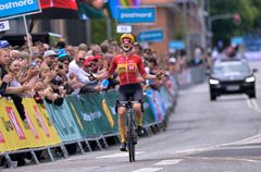 Rebecca Koerner vinder linjeløbet til DIF DM-ugen i Herning 2024.