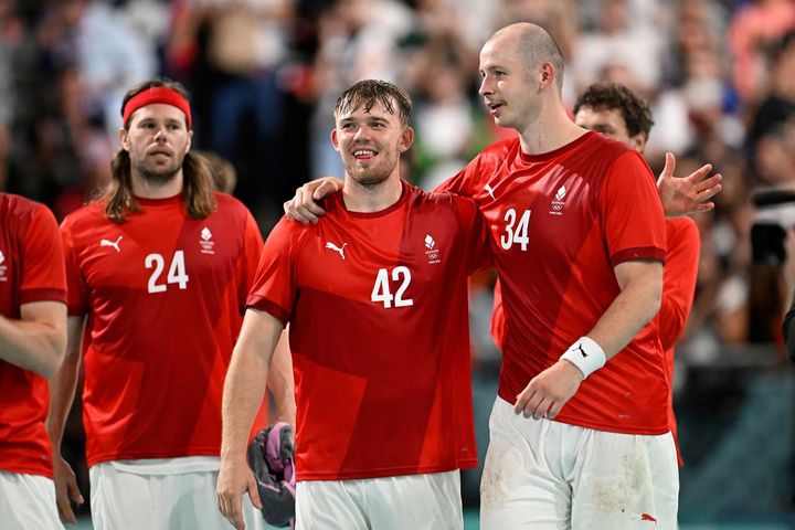 Thomas Arnoldsen (nr. 42) blev kåret til Årets Fund 2024. Fotokredit: Lars Møller