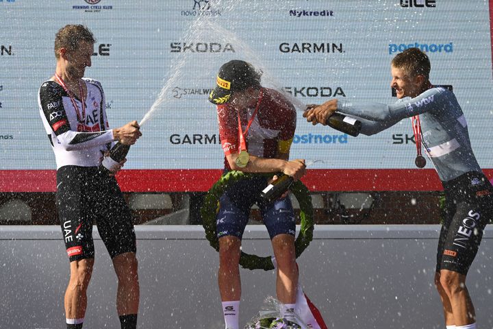 Kristian Egholm vinder guld i Herning til DIF DM-ugen. Foto: Lars Møller.