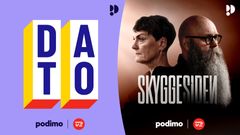 'Dato' og 'Skyggesiden' bliver abonnementsbaserede og udkommer fra 1. april eksklusivt på Podimo. (Foto: Henrik Ohsten/Podimo/TV2)