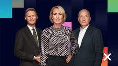 I valgdøgnet er Cecilie Beck vært, mens Ask Rostrup holder styr på tal og prognoser og sætter dem i perspektiv i de politiske analyser sammen med Hans Redder på TV 2 News og TV 2 Play. (Foto: TV 2)