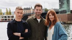 Esben Smed, Nikolaj Lie Kaas og Julie Agnete Vang. (Foto: Henrik Ohsten/Zentropa/TV 2).