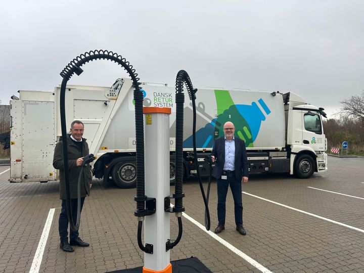 Aftale om nye elladere til Dansk Retursystem