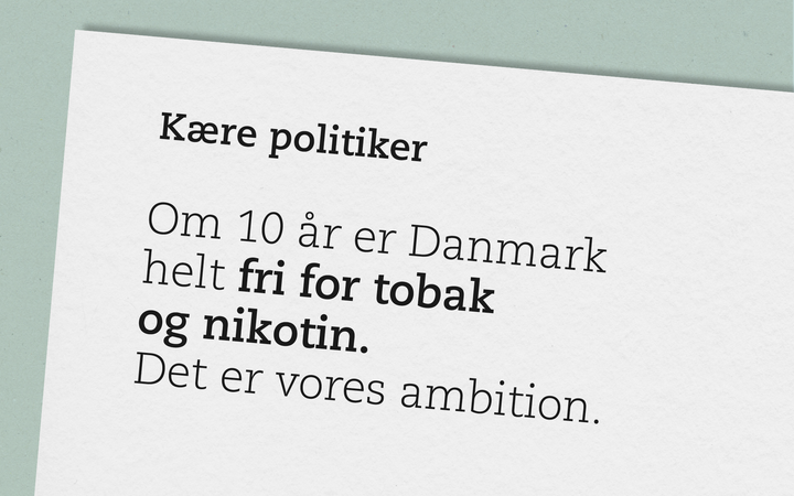 Udsnit af annoncen, der har de ni organisationer som afsender. Den bringes i denne uge i en række store dagblade.