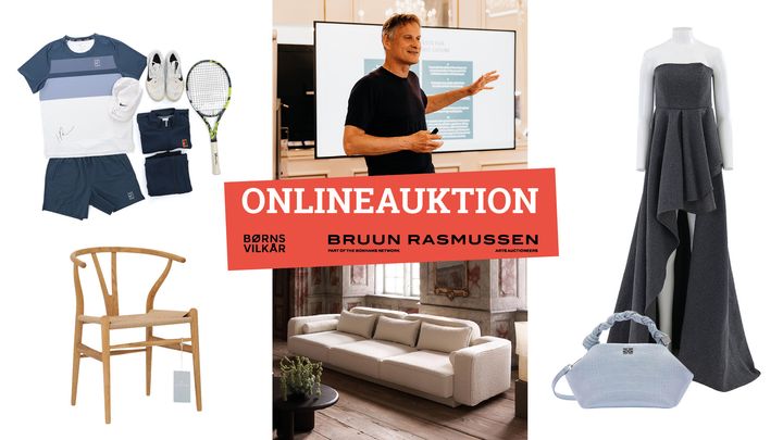 Dansk erhvervsliv har doneret i alt 57 gaver og oplevelser til en onlineauktion hos Bruun Rasmussen. Alt overskud går til Børns Vilkårs landsindamling 2026.