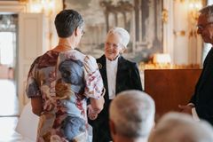 Dronning Margrethes 25 års jubilæum som protektor for Gigtforeningen blev i dag markeret på Fredensborg Slot.
